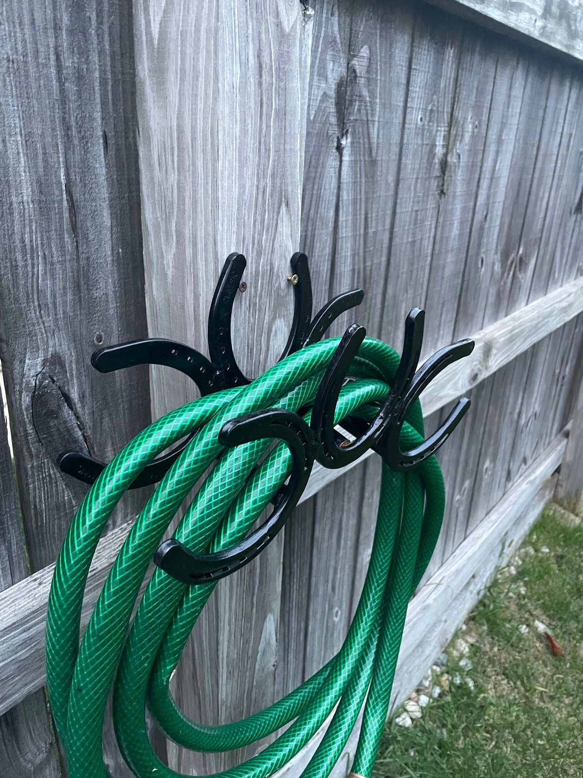 Horseshoe Hose Holder