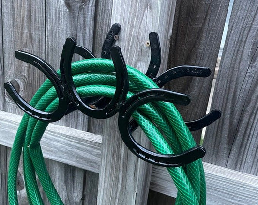 Horseshoe Hose Holder